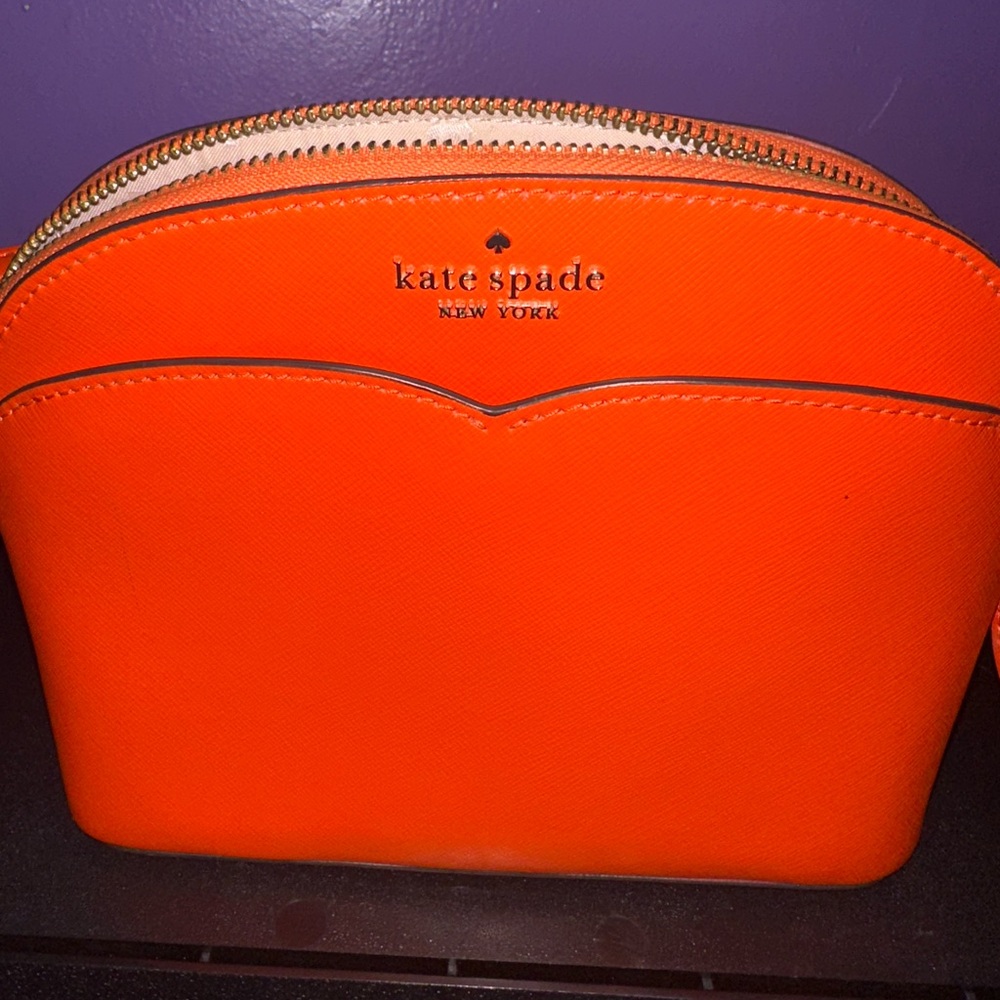 Kate Spade Vibrant Orange Crossbody Bag - Picture 4 of 7